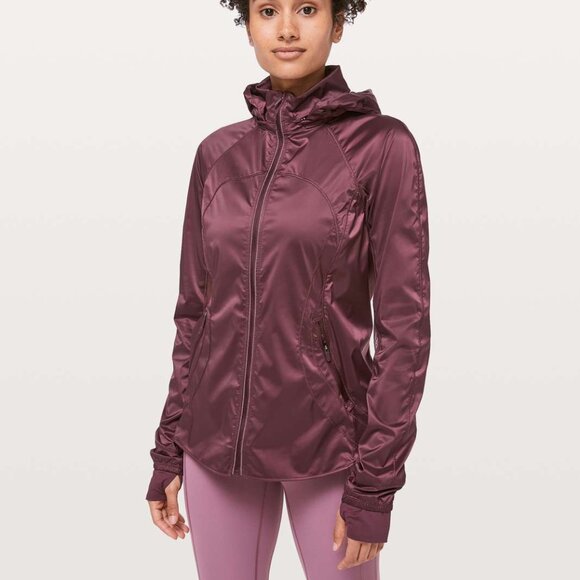 Lululemon Women's Redwood Goal Crusher Relaxed Fit Windbreaker Jacket Size 6 - Picture 1 of 11